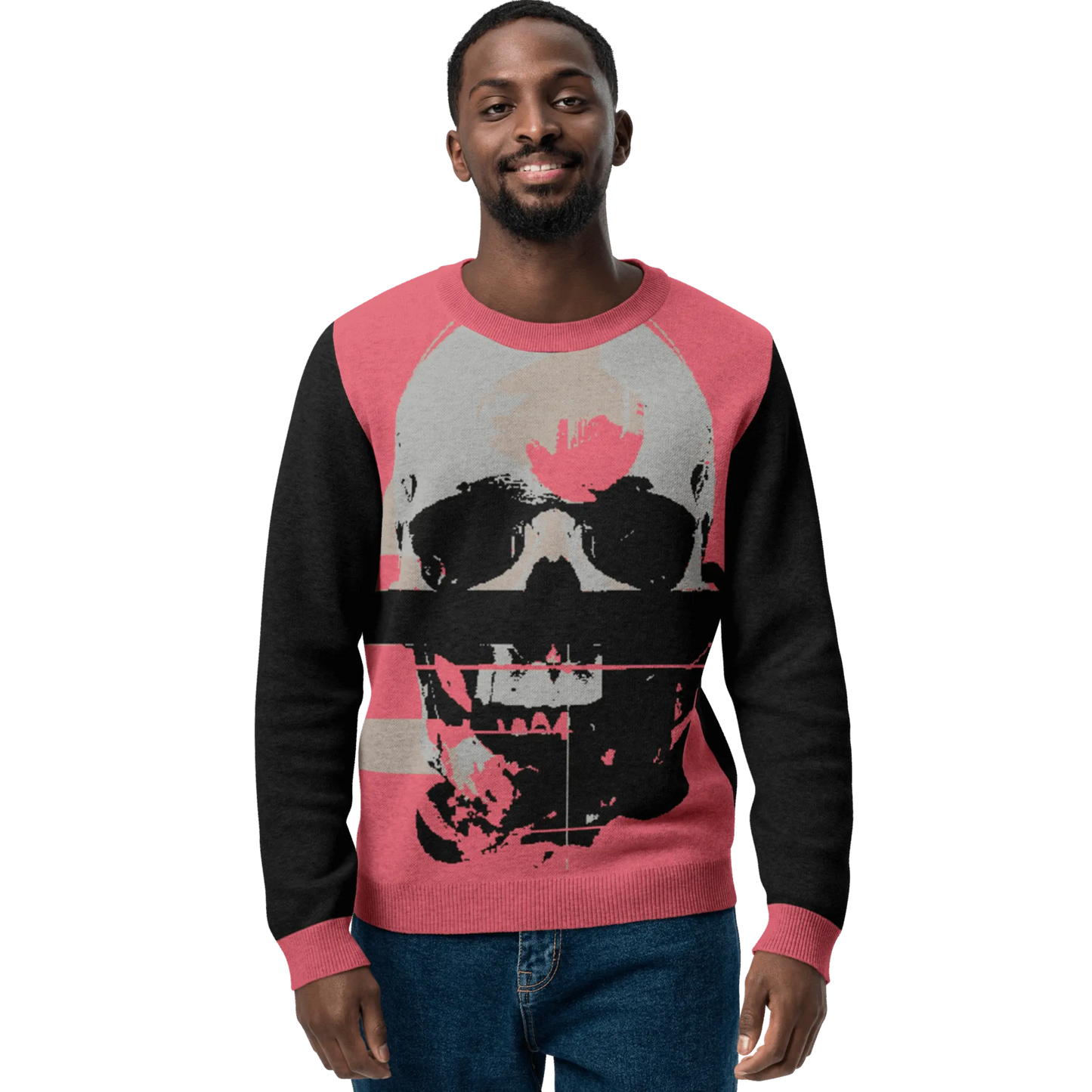 Print 'Neon Afterlife' Knitted Sweater MILTTI