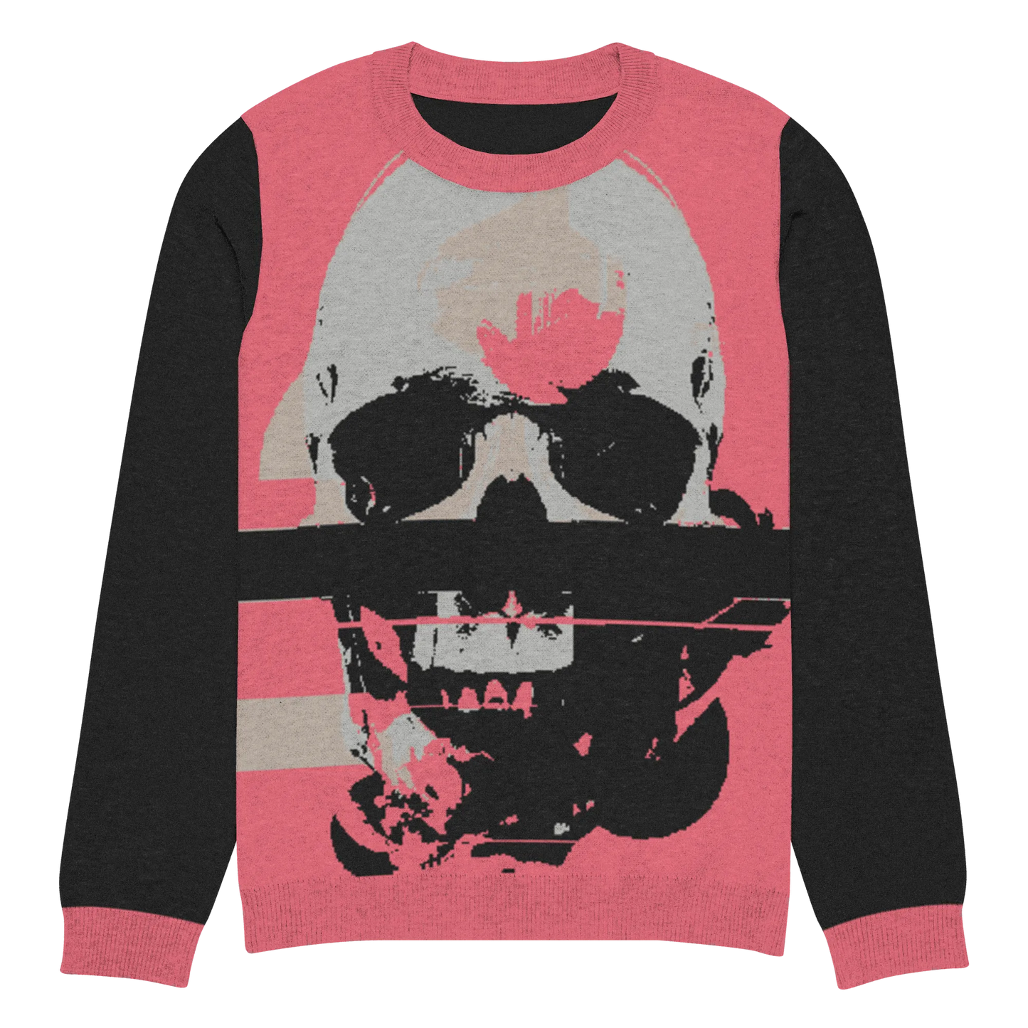 Print 'Neon Afterlife' Knitted Sweater MILTTI