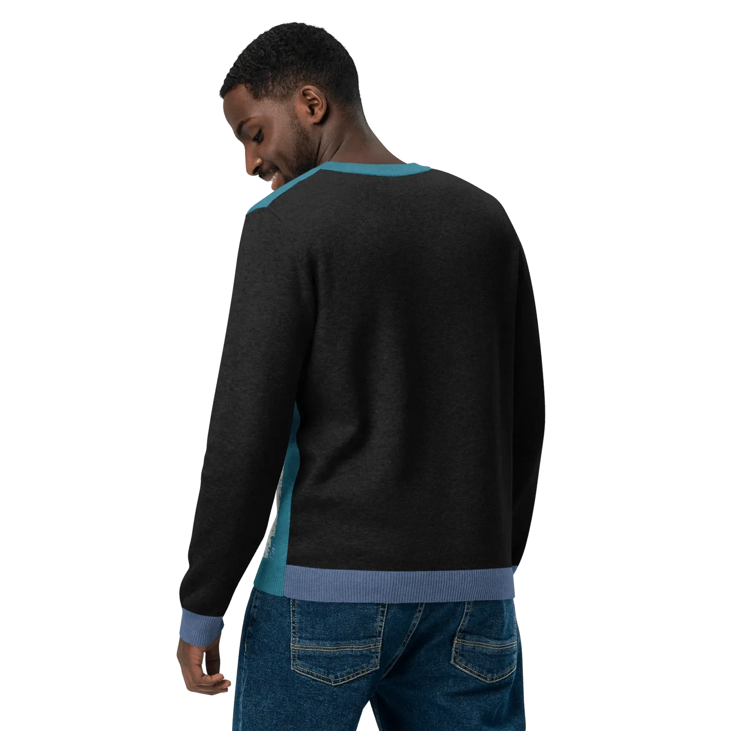 Print 'Neon Mind' Knitted Sweater MILTTI