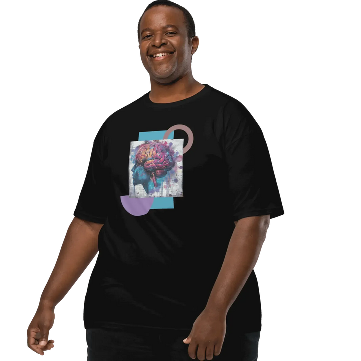 Print 'Neon Mind' Premium Heavyweight Tee MILTTI