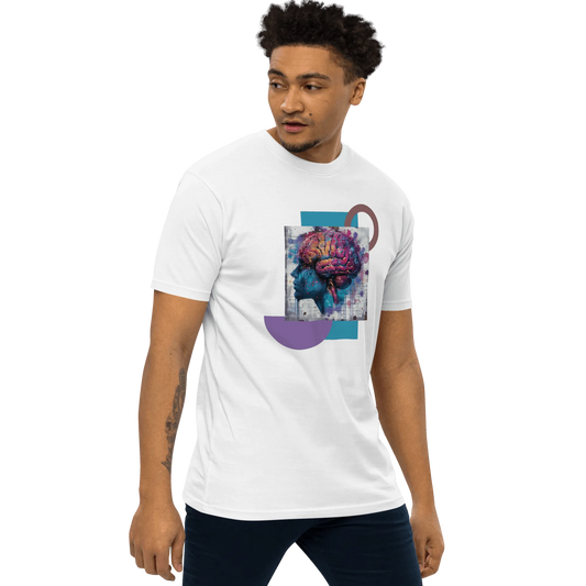 Print 'Neon Mind' Premium Heavyweight Tee MILTTI
