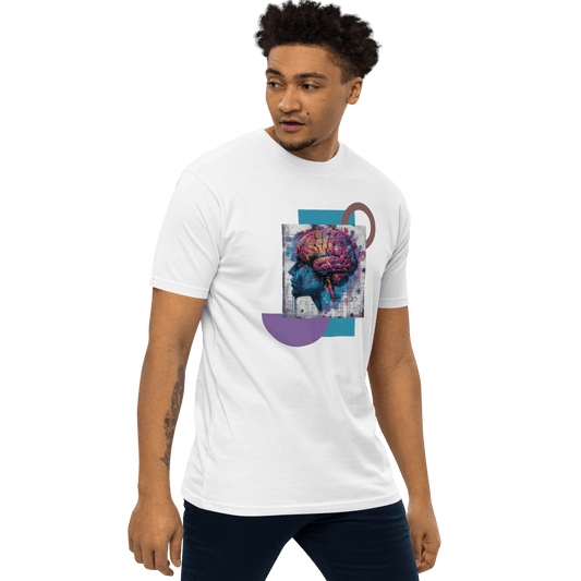 Print 'Neon Mind' Premium Heavyweight Tee MILTTI
