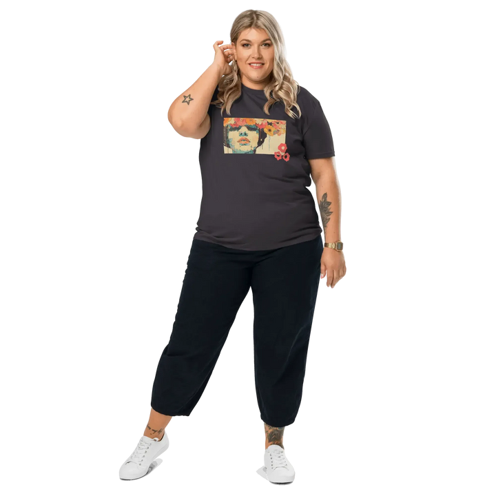 Print 'Petal Thoughts' Organic Cotton T-shirt MILTTI