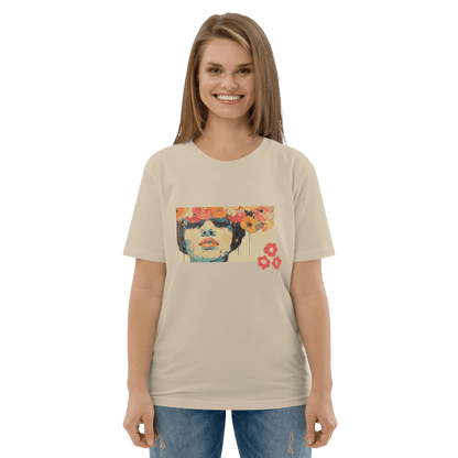 Print 'Petal Thoughts' Organic Cotton T-shirt MILTTI