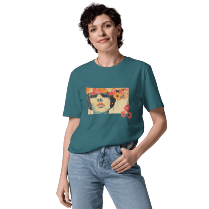 Print 'Petal Thoughts' Organic Cotton T-shirt MILTTI