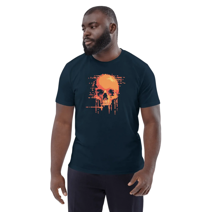 Print 'Pixel Burn' Organic Cotton T-shirt MILTTI