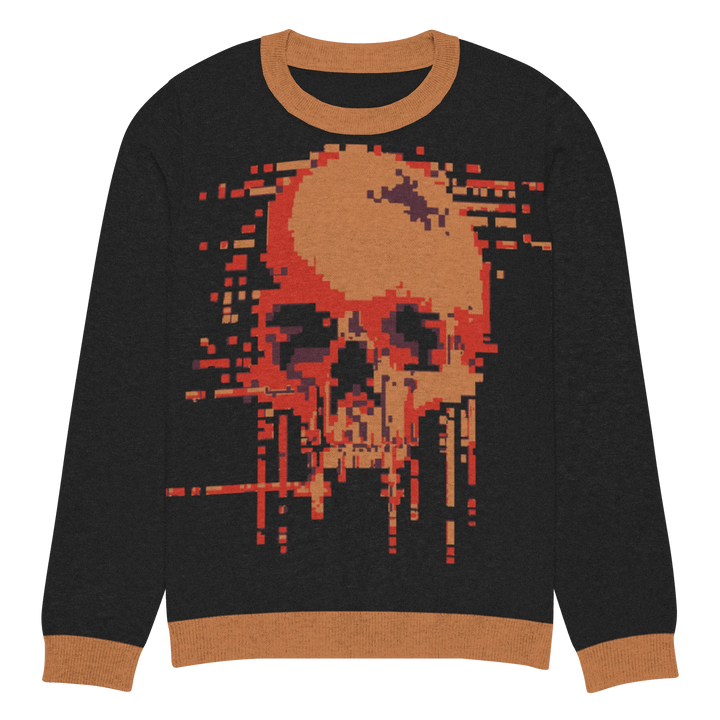 Print 'Pixel Burn' Knitted Sweater MILTTI