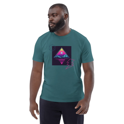 Print 'Pop Triangle' Organic Cotton T-shirt MILTTI