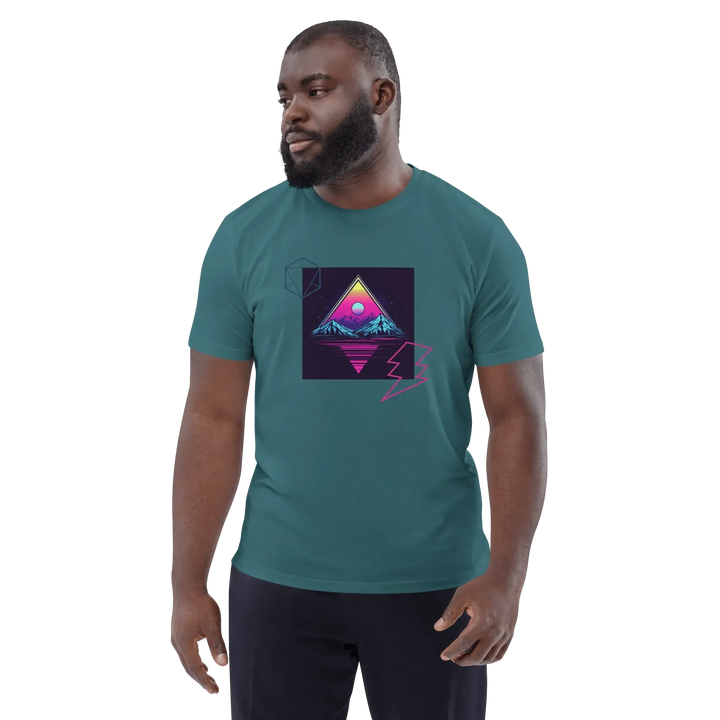 Print 'Pop Triangle' Organic Cotton T-shirt MILTTI