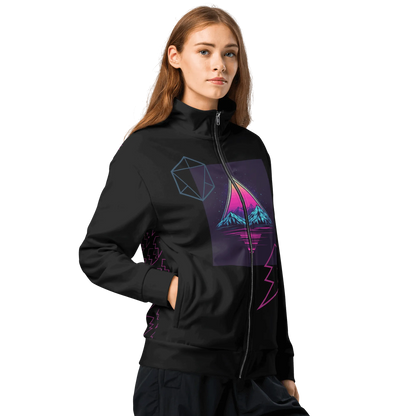 Print 'Pop Triangle' Track Jacket MILTTI