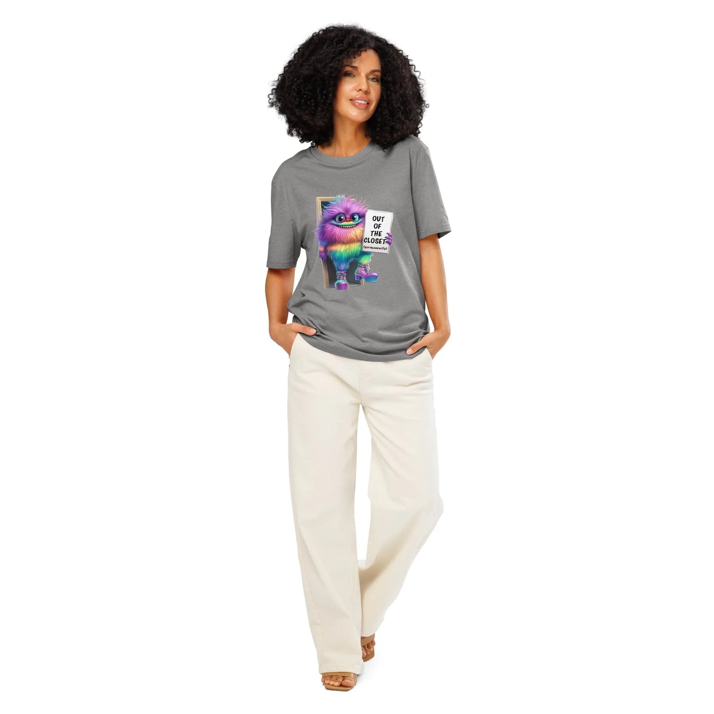 Print 'Pride Monster' Organic Cotton T-shirt MILTTI