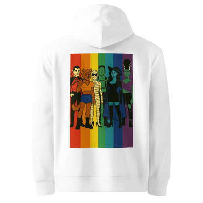 Print 'Pride Monster' Organic Hoodie MILTTI