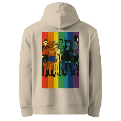 Print 'Pride Monster' Organic Hoodie MILTTI