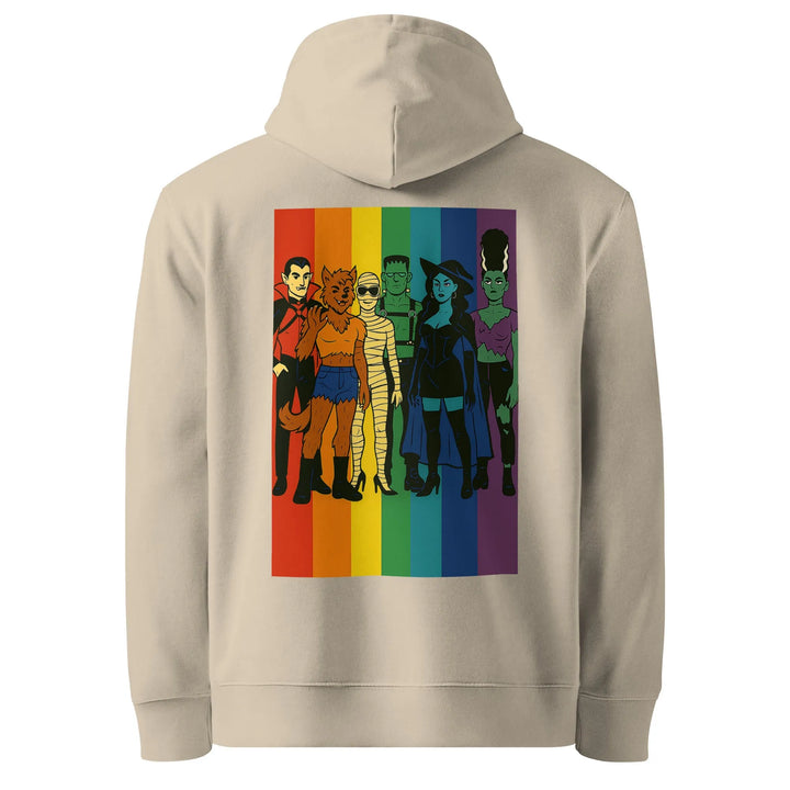 Print 'Pride Monster' Organic Hoodie MILTTI