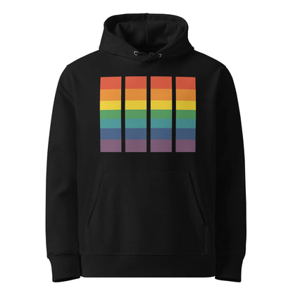 Print 'Pride Monster' Organic Hoodie Black MILTTI