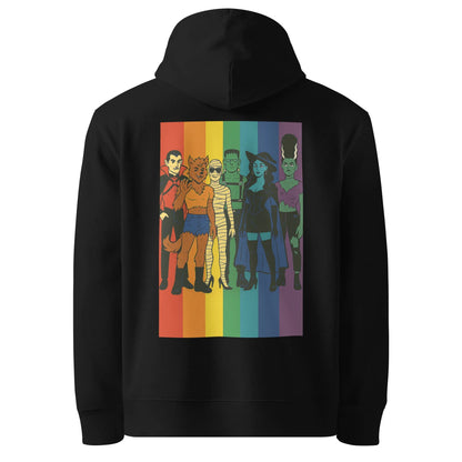 Print 'Pride Monster' Organic Hoodie MILTTI