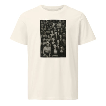 Print 'Queer Horror Cinema' Organic T-shirt Vintage White MILTTI