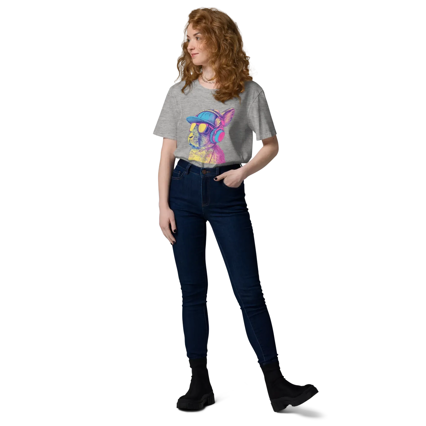 Print 'Bunny Jam' Organic Cotton T-shirt MILTTI