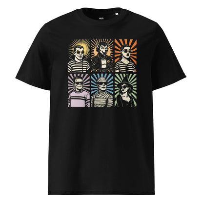 Print 'Rainbow Monsters' Organic T-shirt MILTTI