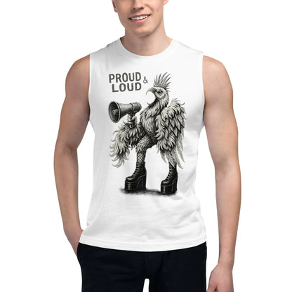 Print 'Rebel Bird' Muscle Shirt MILTTI