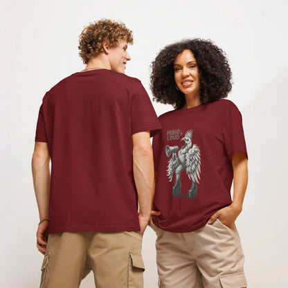 Print 'Rebel Bird' Organic T-shirt MILTTI
