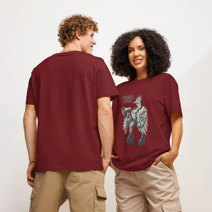 Print 'Rebel Bird' Organic T-shirt MILTTI