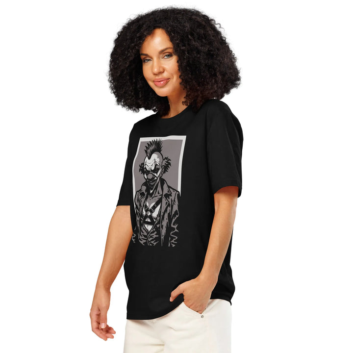 Print 'Rebellious-Clown' Organic T-shirt MILTTI