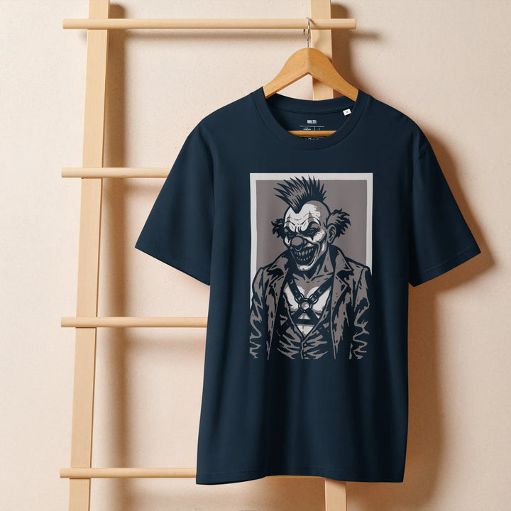 Print 'Rebellious-Clown' Organic T-shirt MILTTI