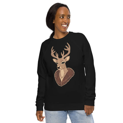 'Reindeer' Organic Sweatshirt