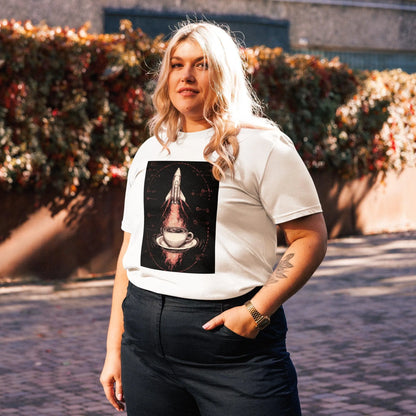 Print 'Rocket Fuel' Organic Cotton T-shirt MILTTI