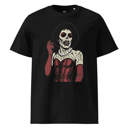 Print 'Rock'n Horror Zombie' Organic T-shirt Black MILTTI