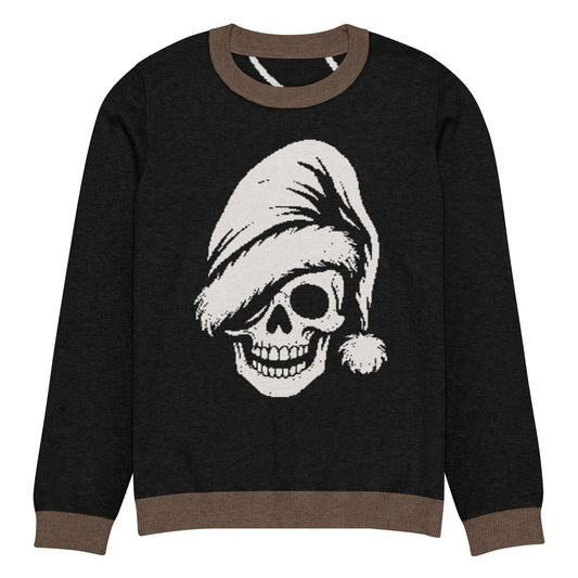 'Santa Skull' Knitted Sweater