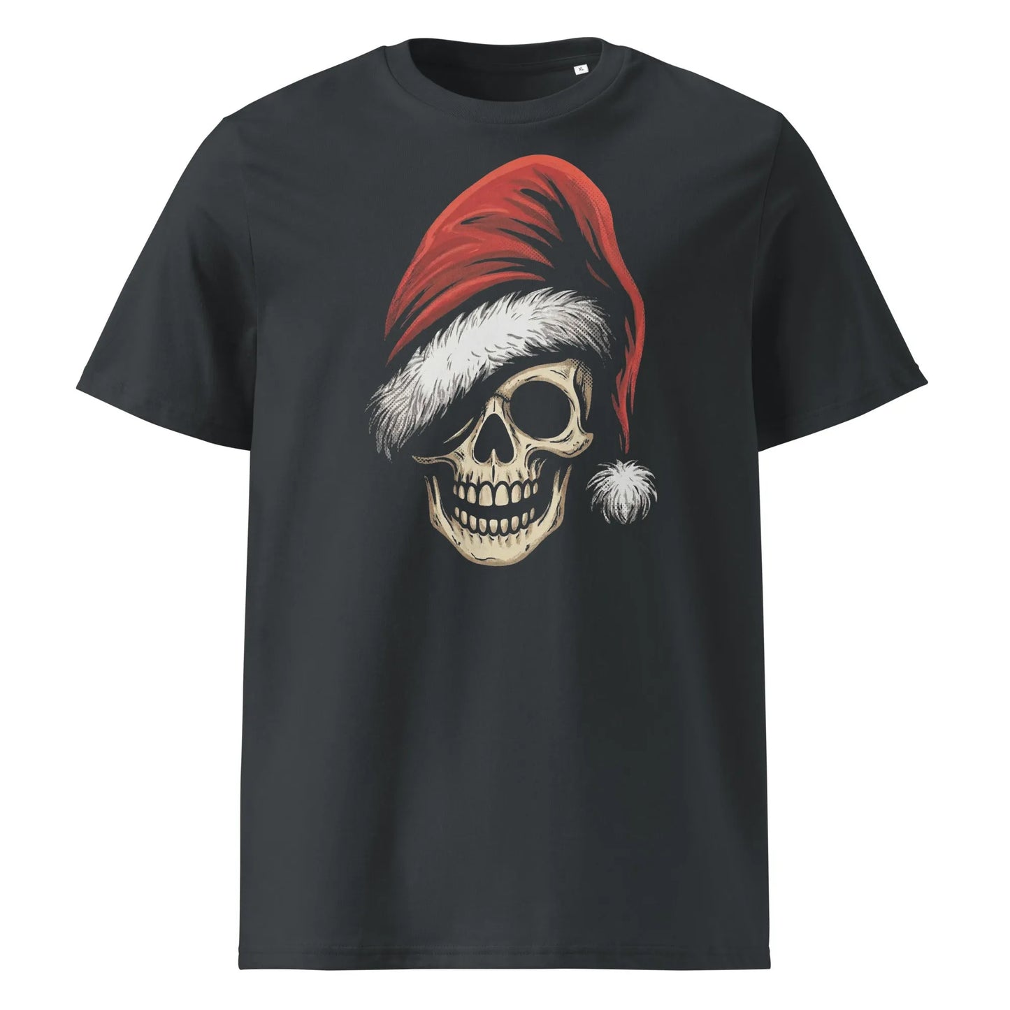 'Santa Skull' Organic T-shirt