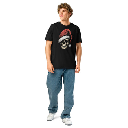 'Santa Skull' Organic T-shirt