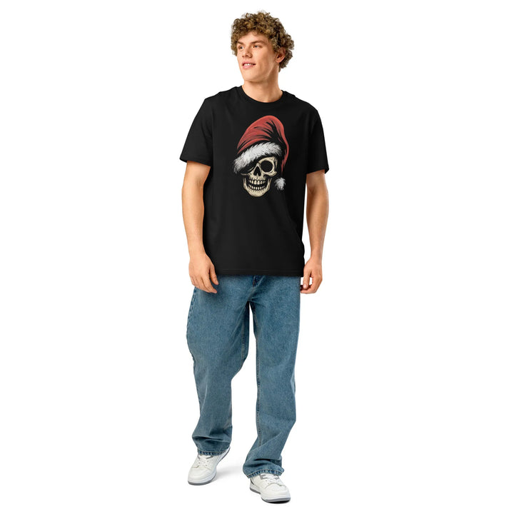 'Santa Skull' Organic T-shirt