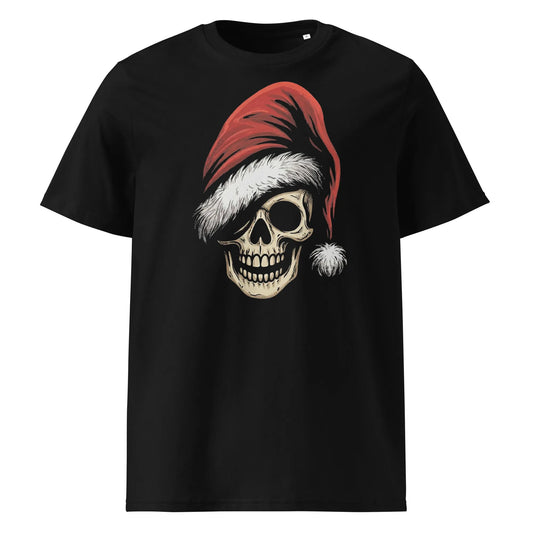'Santa Skull' Organic T-shirt