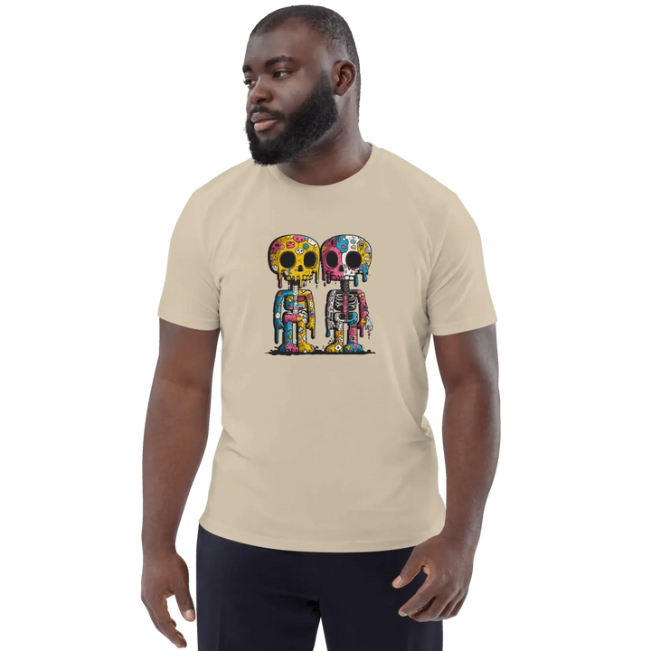 Print 'Skull Drip' Organic Cotton T-shirt MILTTI
