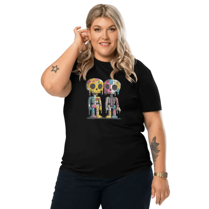 Print 'Skull Drip' Organic Cotton T-shirt MILTTI