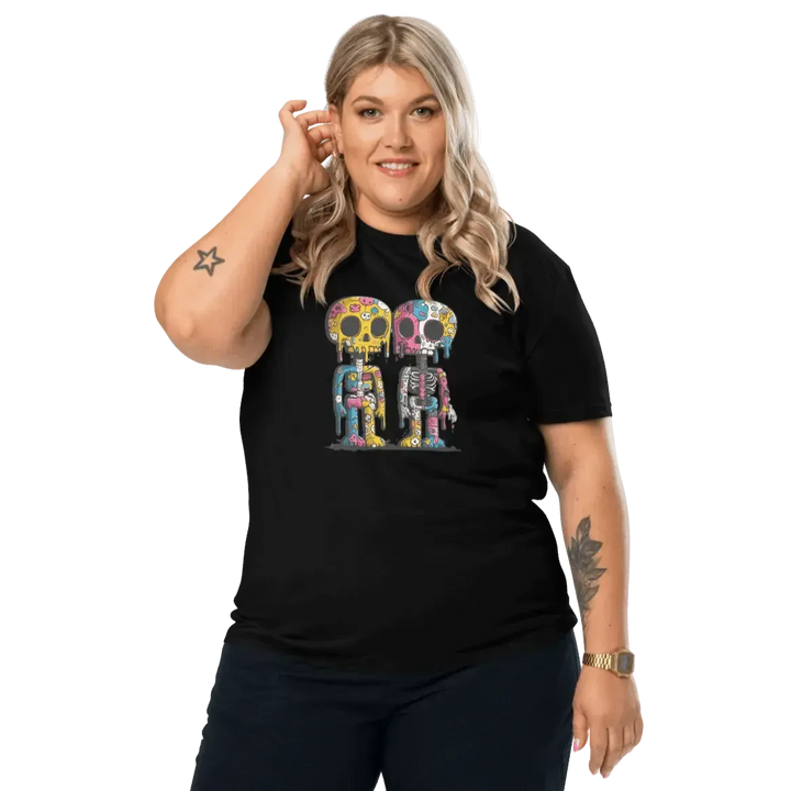 Print 'Skull Drip' Organic Cotton T-shirt MILTTI