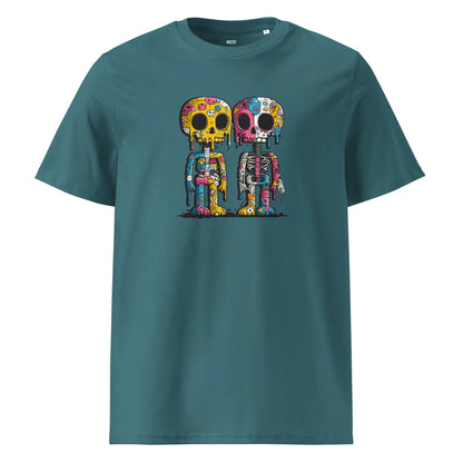 Print 'Skull Drip' Organic Cotton T-shirt Stargazer MILTTI