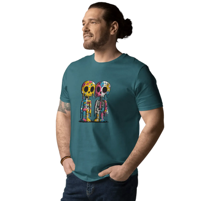 Print 'Skull Drip' Organic Cotton T-shirt MILTTI