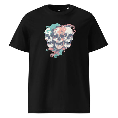 Print 'Skull Squad' Organic Cotton T-shirt Black MILTTI