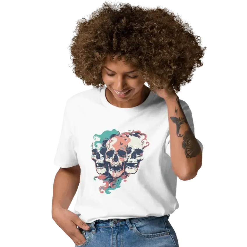 Print 'Skull Squad' Organic Cotton T-shirt MILTTI