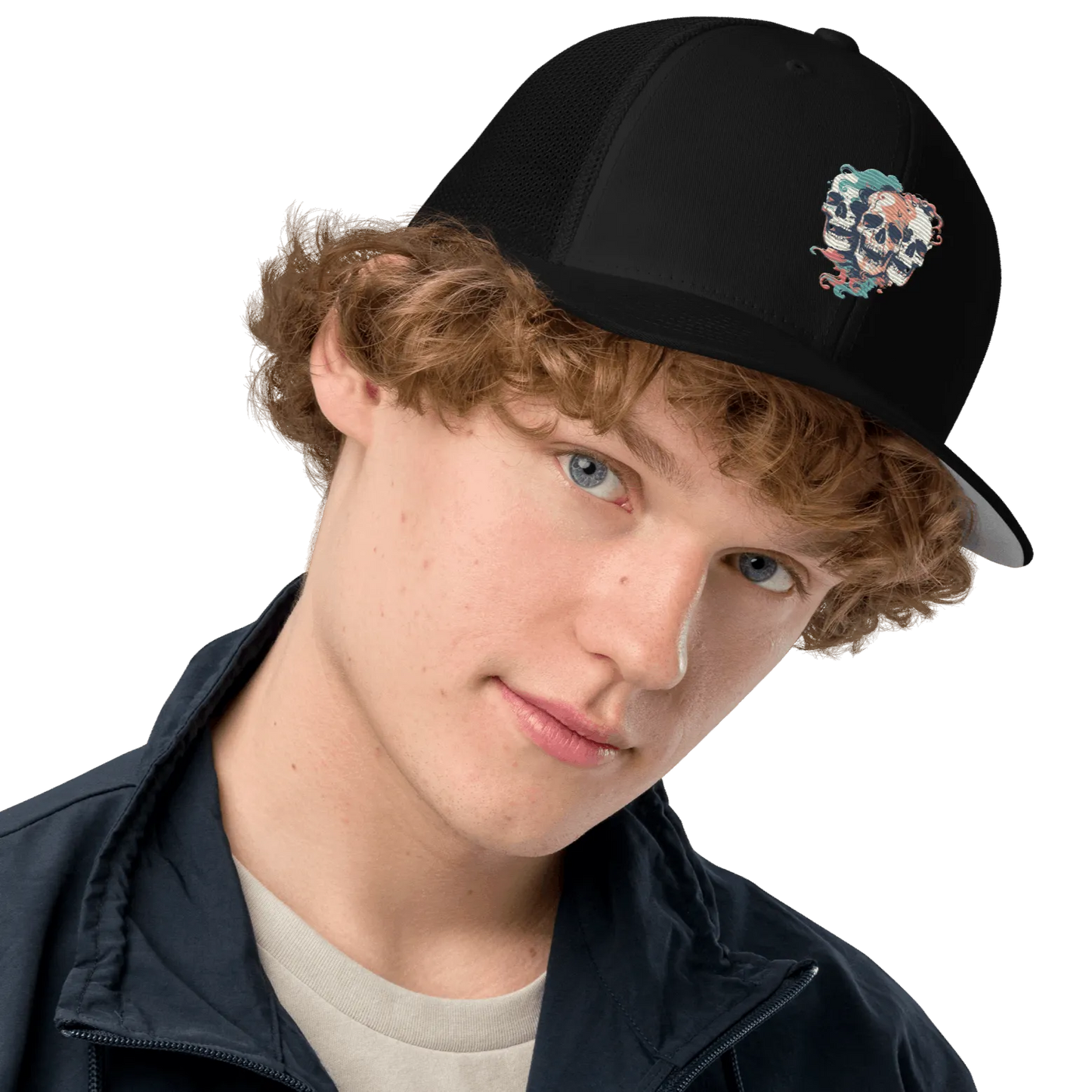 Print 'Skull Squad' Trucker Cap MILTTI