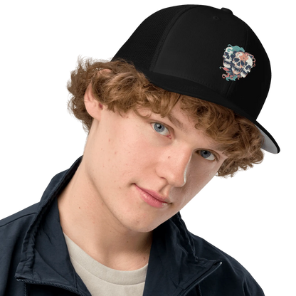 Print 'Skull Squad' Trucker Cap MILTTI