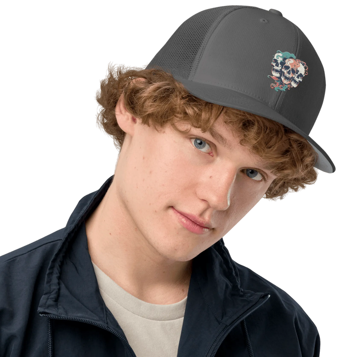 Print 'Skull Squad' Trucker Cap MILTTI