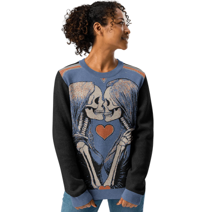 Print 'Skullmates' Knitted Sweater MILTTI
