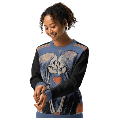 Print 'Skullmates' Knitted Sweater MILTTI