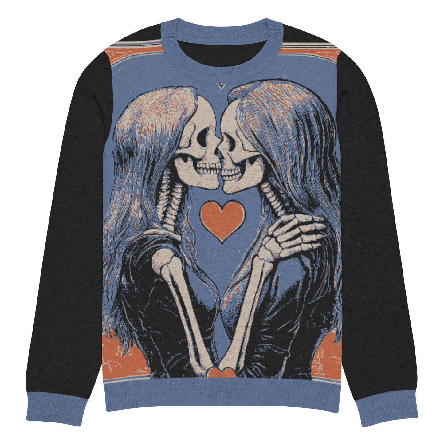 Print 'Skullmates' Knitted Sweater 3XL MILTTI