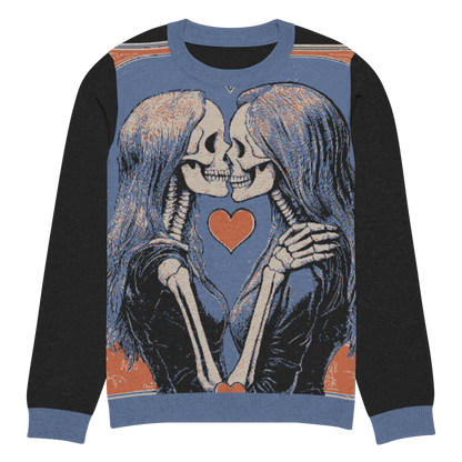 Print 'Skullmates' Knitted Sweater 3XL MILTTI